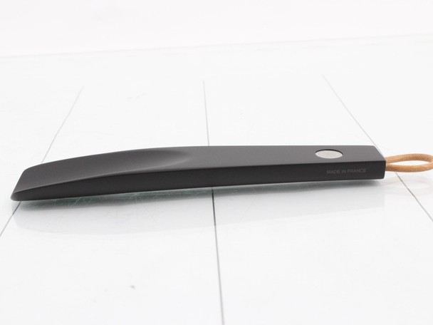 Hermes Black Beechwood Clou de Selle Shoe Horn