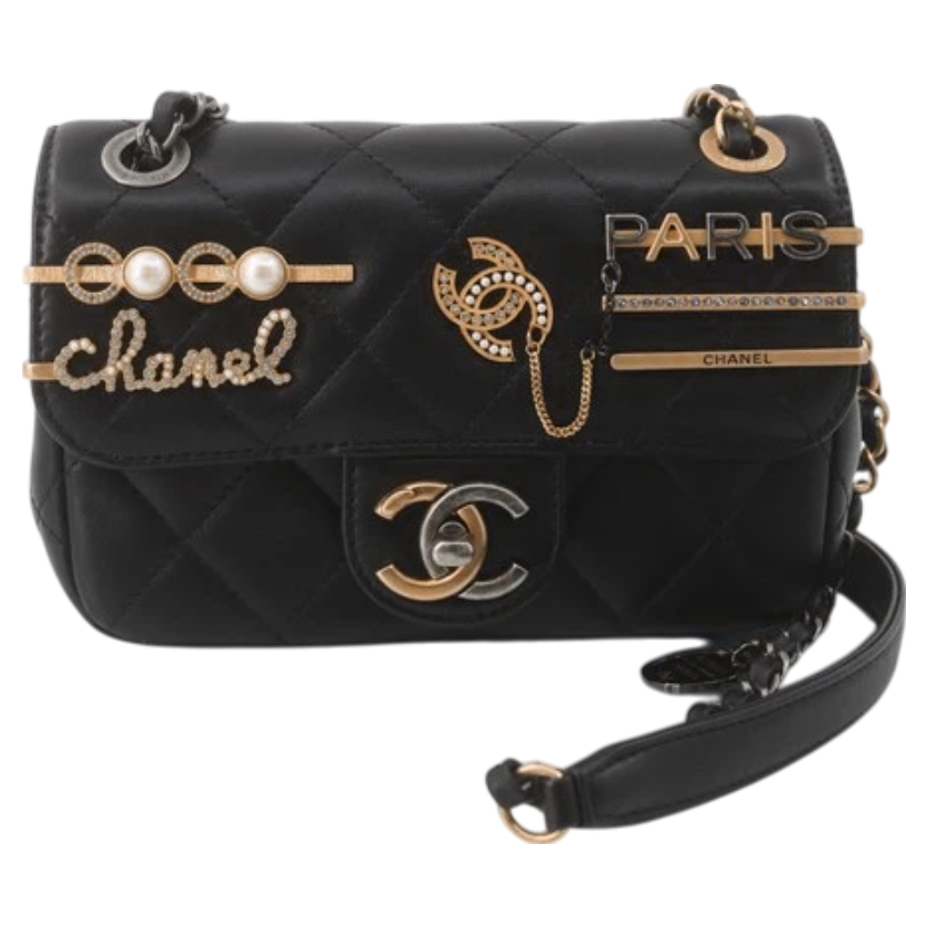Chanel Mini Coco Clips Flap Bag-9261763890