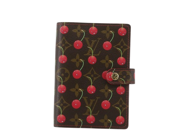 Louis Vuitton x Takashi Murakami Limited Edition Cerises Small Agenda-8972245287