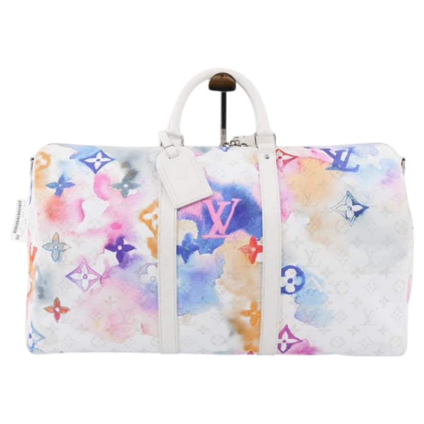 Louis Vuitton Keepall 50 Monogram Watercolor-9378659181