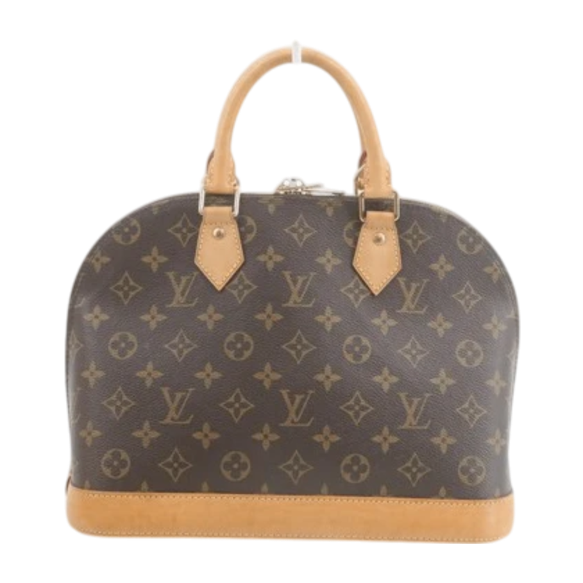 Louis Vuitton Monogram Alma PM Canvas Handbag-9930426528