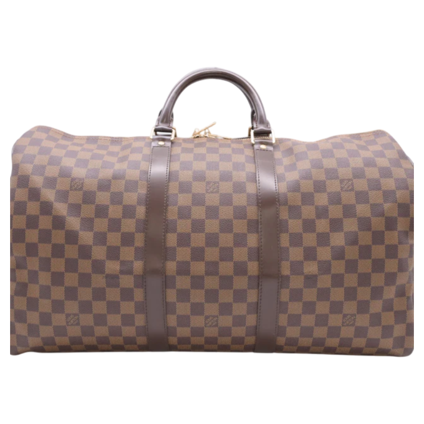 Louis Vuitton Damier Keepall 50 Boston Bag-9930302160