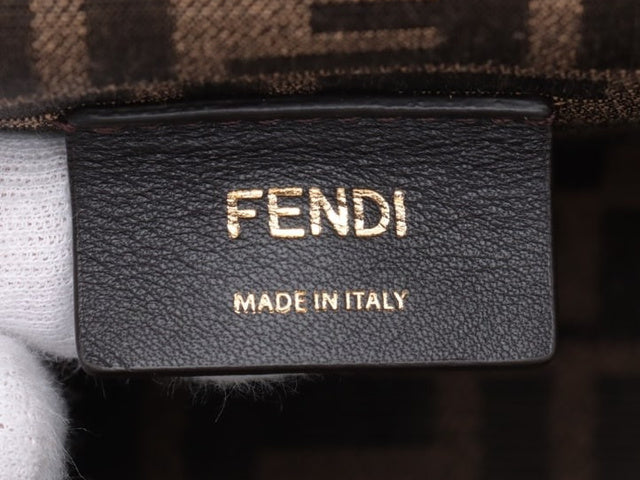 Fendi First Leather Clutch Bag