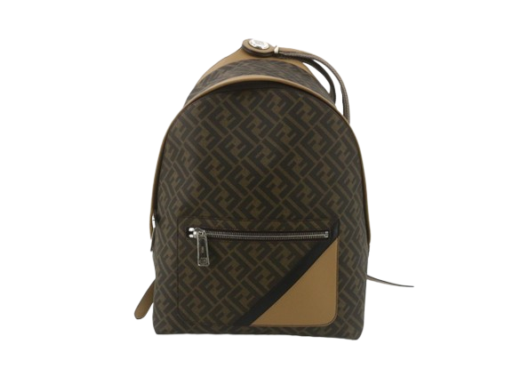 Fendi Monogram Canvas Backpack