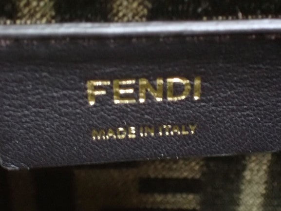 Fendi First Leather Clutch Bag