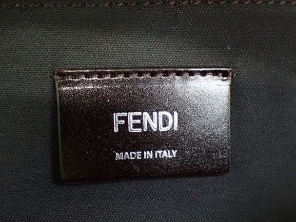 Fendi Monogram Canvas Backpack