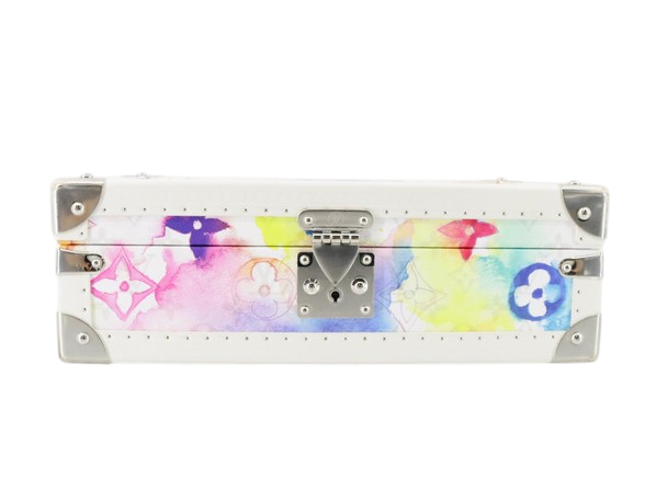 Louis Vuitton Watercolor Monogram 8 Watch Case-9378670933