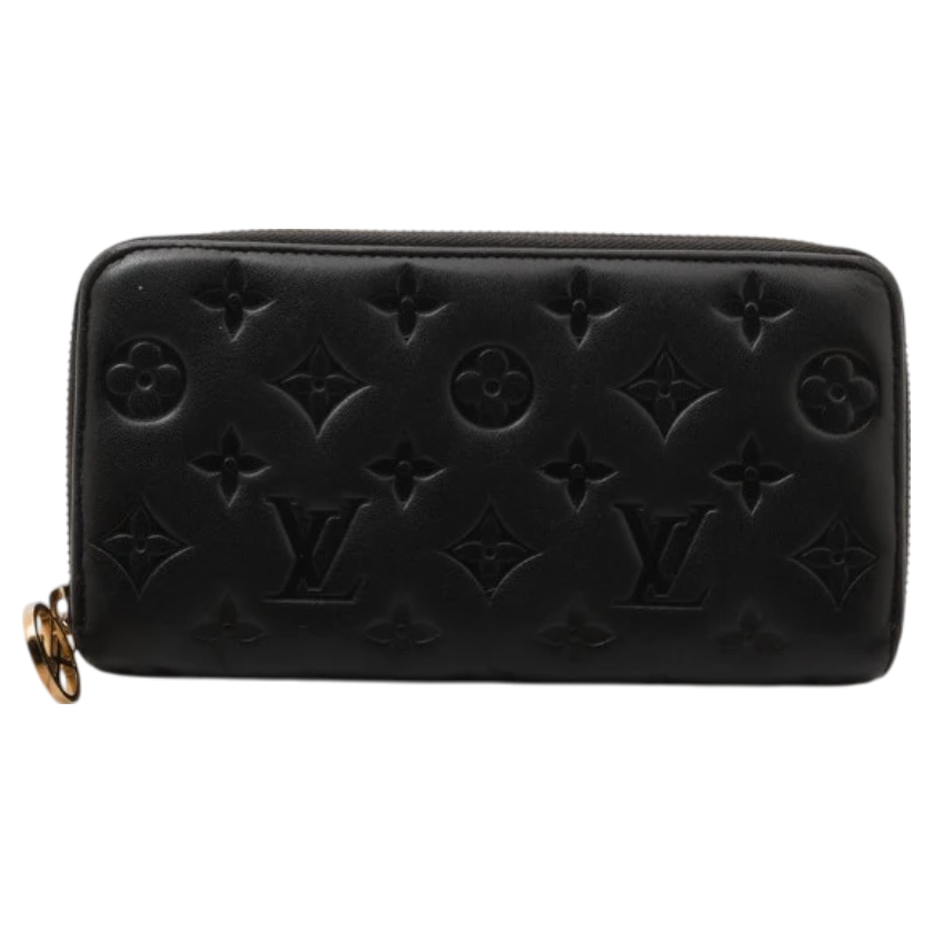 Louis Vuitton LV Monogram Empreinte Leather Zippy Wallet-9262084742