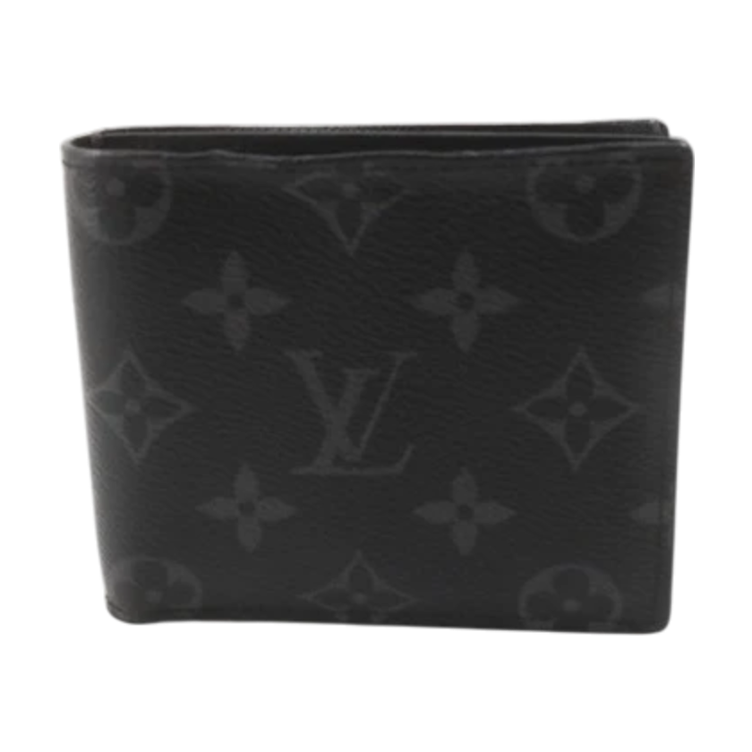 Louis Vuitton Monogram Eclipse Slender Wallet-9625428850