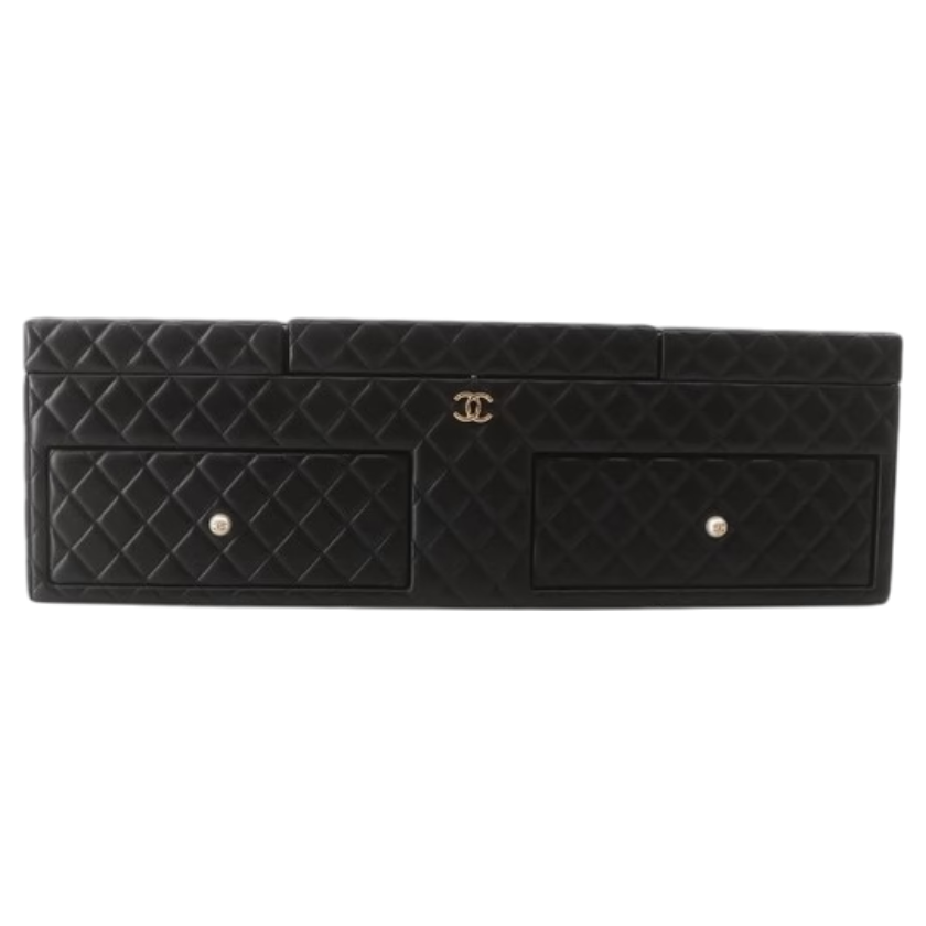 Chanel Quilted Lambskin Jewelry Box-9888786454