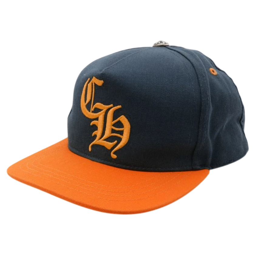 Chrome Hearts Green Orange Yellow CH Logo Miami Baseball Cap-18001432930