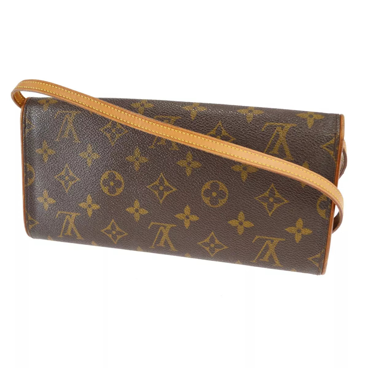 Louis Vuitton Pochette Twin GM Monogram Crossbody Bag