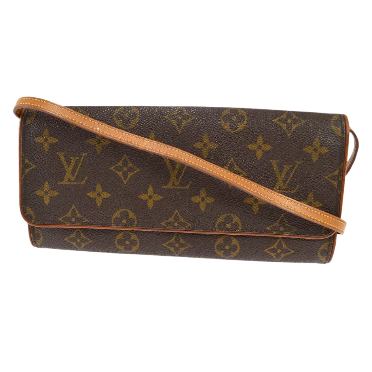 Louis Vuitton Pochette Twin GM Monogram Crossbody Bag